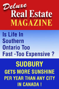 Deluxe Real Estate Magazine Ad for Sudbury in Dundas Ontario